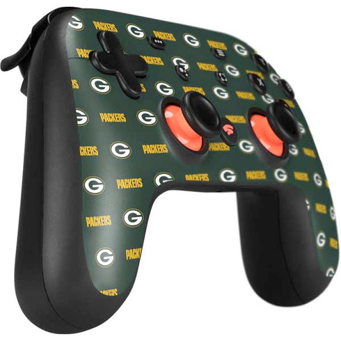 NFL Green Bay Packers Blitz Series Google Stadia Controller Skin