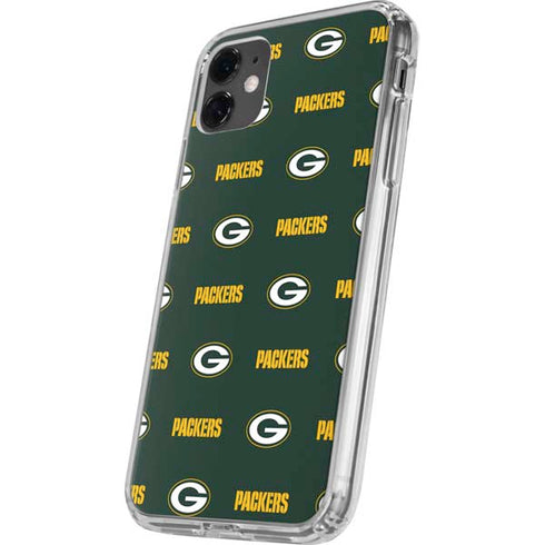 NFL Green Bay Packers Blitz Series iPhone 11 Clear Case