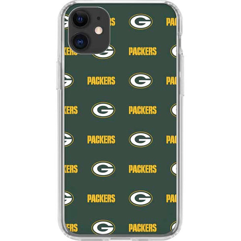 NFL Green Bay Packers Blitz Series iPhone 11 Clear Case
