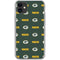 NFL Green Bay Packers Blitz Series iPhone 11 Clear Case