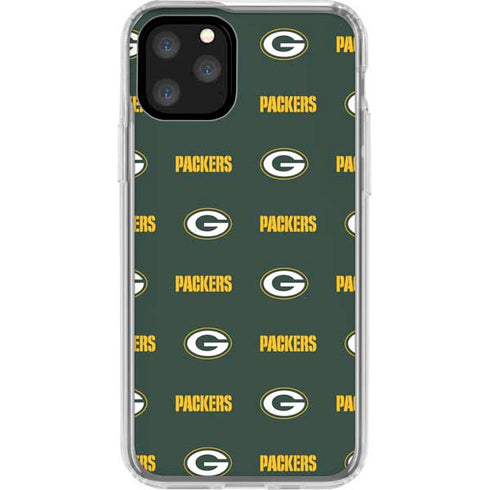 NFL Green Bay Packers Blitz Series iPhone 11 Pro Clear Case