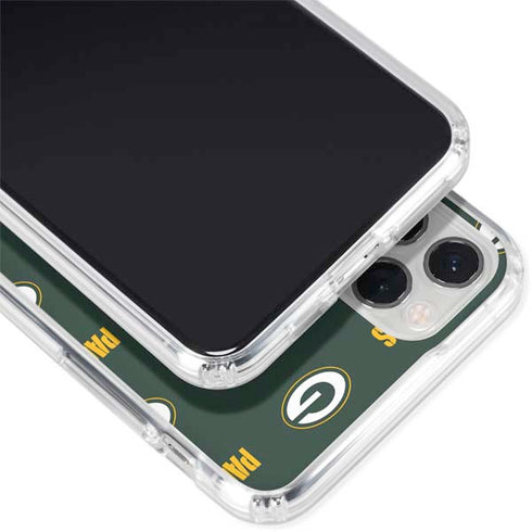 NFL Green Bay Packers Blitz Series iPhone 11 Pro Clear Case