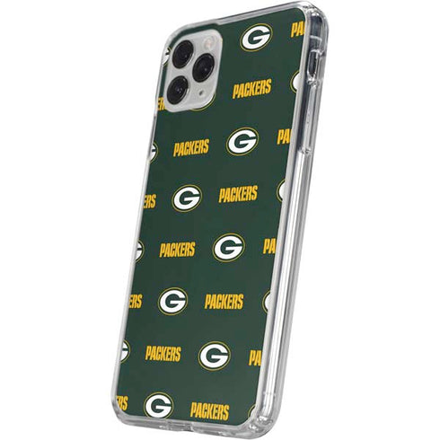 NFL Green Bay Packers Blitz Series iPhone 11 Pro Clear Case