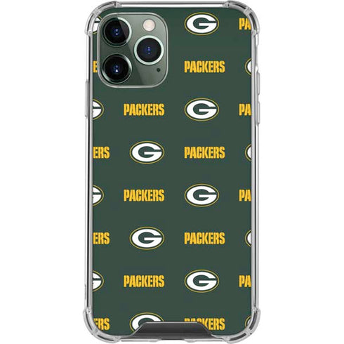 NFL Green Bay Packers Blitz Series iPhone 11 Pro Max Clear Case