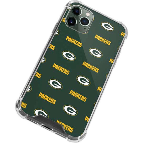 NFL Green Bay Packers Blitz Series iPhone 11 Pro Max Clear Case