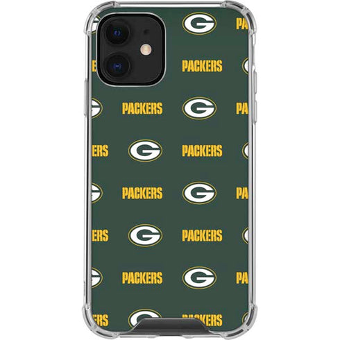 NFL Green Bay Packers Blitz Series iPhone 12 Clear Case