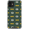 NFL Green Bay Packers Blitz Series iPhone 12 Clear Case
