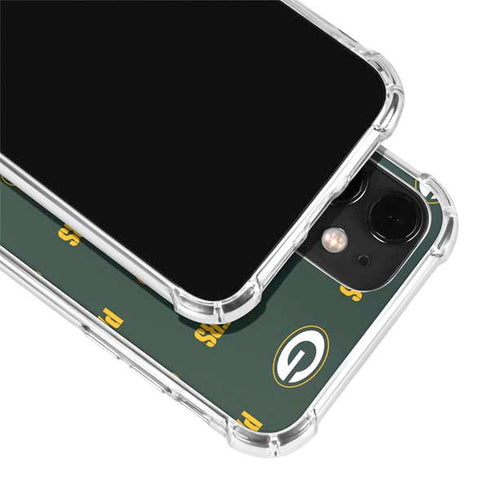 NFL Green Bay Packers Blitz Series iPhone 12 Clear Case