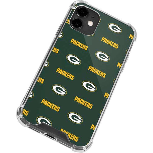 NFL Green Bay Packers Blitz Series iPhone 12 Mini Clear Case