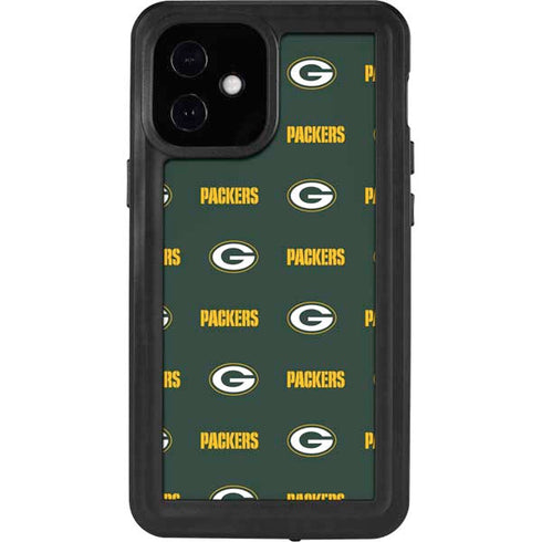 NFL Green Bay Packers Blitz Series iPhone 12 Mini Waterproof Case