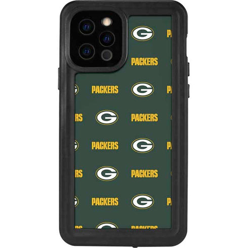 NFL Green Bay Packers Blitz Series iPhone 12 Pro Waterproof Case