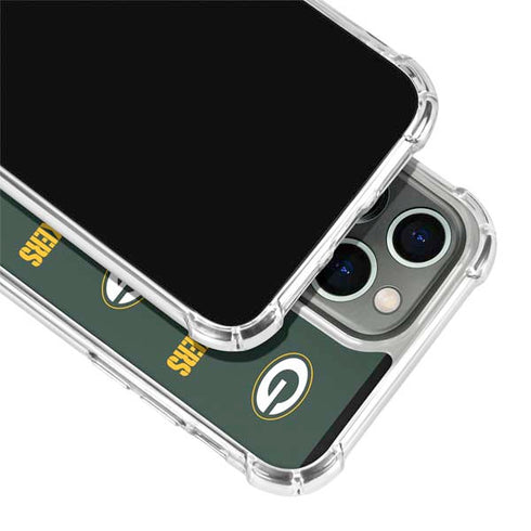 NFL Green Bay Packers Blitz Series iPhone 13 Pro Clear Case