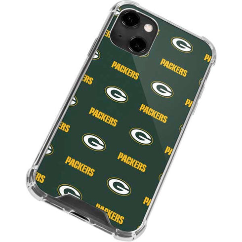 NFL Green Bay Packers Blitz Series iPhone 14 Clear Case