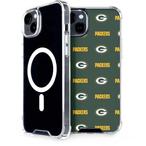 NFL Green Bay Packers Blitz Series iPhone 14 MagSafe Case