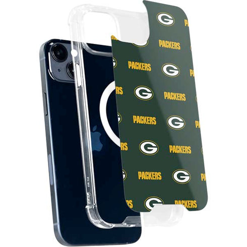 NFL Green Bay Packers Blitz Series iPhone 15 Plus MagSafe Case