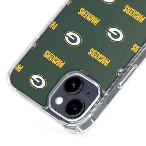 NFL Green Bay Packers Blitz Series iPhone 15 Plus MagSafe Case