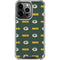 NFL Green Bay Packers Blitz Series iPhone 15 Pro Clear Case