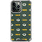 NFL Green Bay Packers Blitz Series iPhone 15 Pro Max Clear Case