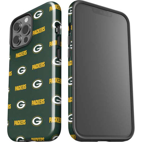 NFL Green Bay Packers Blitz Series iPhone 15 Pro Max Impact Case