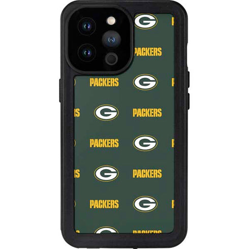 NFL Green Bay Packers Blitz Series iPhone 14 Pro Max Waterproof Case