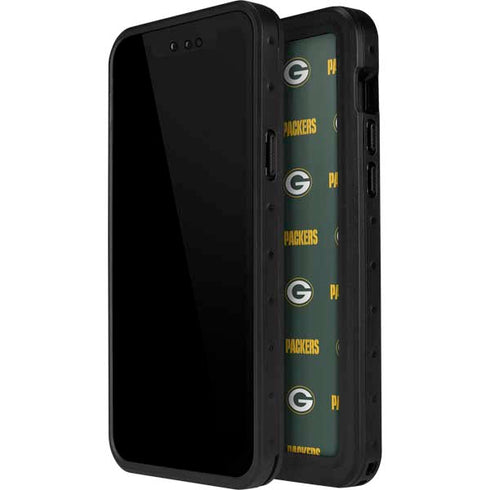 NFL Green Bay Packers Blitz Series iPhone 14 Pro Waterproof Case