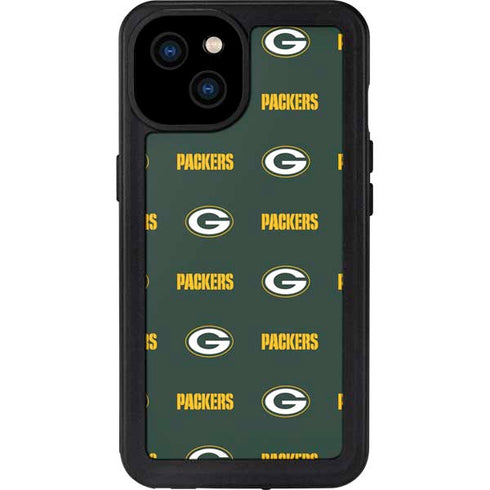 NFL Green Bay Packers Blitz Series iPhone 15 Plus Waterproof Case
