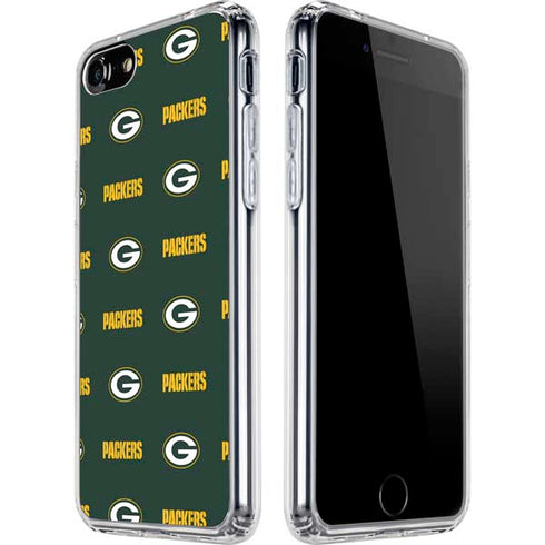 NFL Green Bay Packers Blitz Series iPhone SE (2nd & 3rd Gen) Clear Case