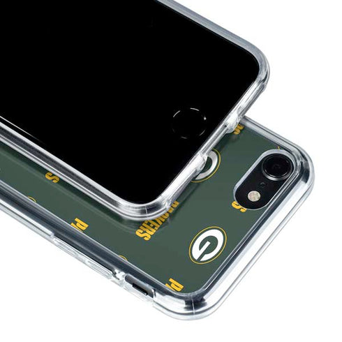 NFL Green Bay Packers Blitz Series iPhone SE (2nd & 3rd Gen) Clear Case