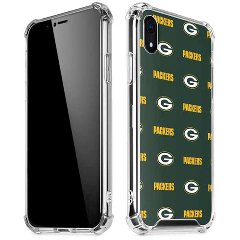 NFL Green Bay Packers Blitz Series iPhone XR Clear Case