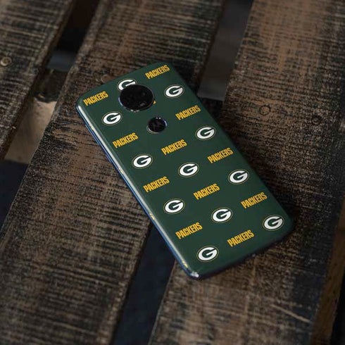 NFL Green Bay Packers Blitz Series Moto E5 Plus Skin