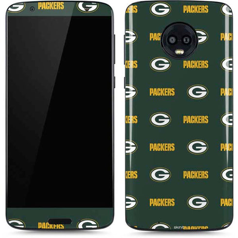 NFL Green Bay Packers Blitz Series Moto G6 Skin