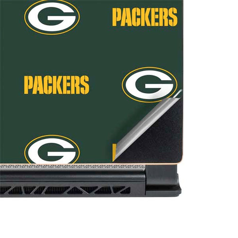 NFL Green Bay Packers Blitz Series MSI GS65 Stealth Laptop Skin