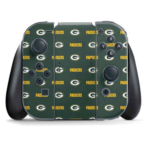 NFL Green Bay Packers Blitz Series Nintendo Switch (2017-2021) Joy-Con Controller Skin