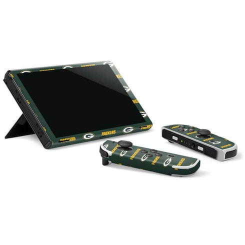 NFL Green Bay Packers Blitz Series Nintendo Switch OLED (2021) Skin