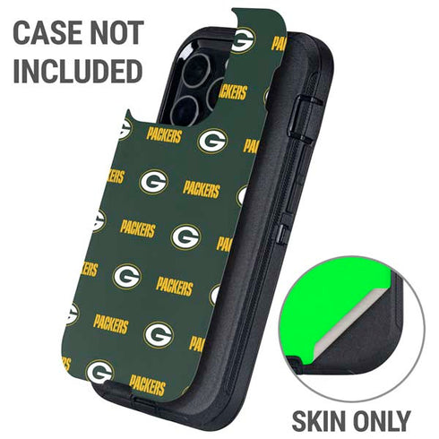 NFL Green Bay Packers Blitz Series Otterbox Defender iPhone Skin