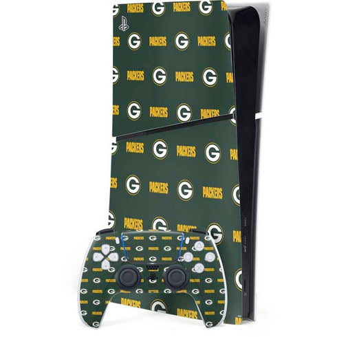 NFL Green Bay Packers Blitz Series PS5 Slim Digital Edition Bundle Skin
