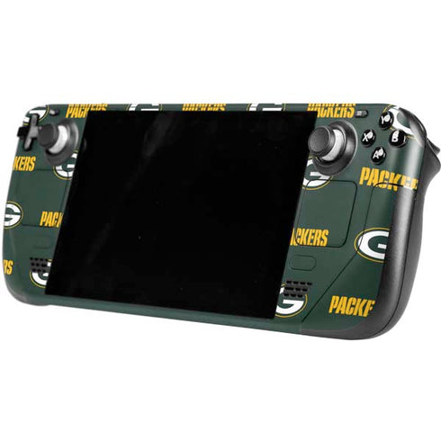 NFL Green Bay Packers Blitz Series Steam Deck Handheld Gaming Computer Skin