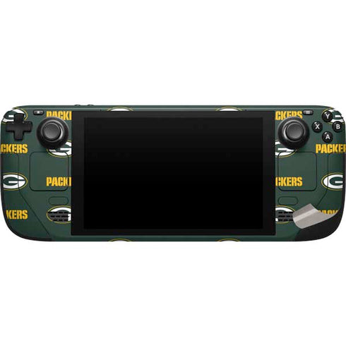 NFL Green Bay Packers Blitz Series Steam Deck Handheld Gaming Computer Skin