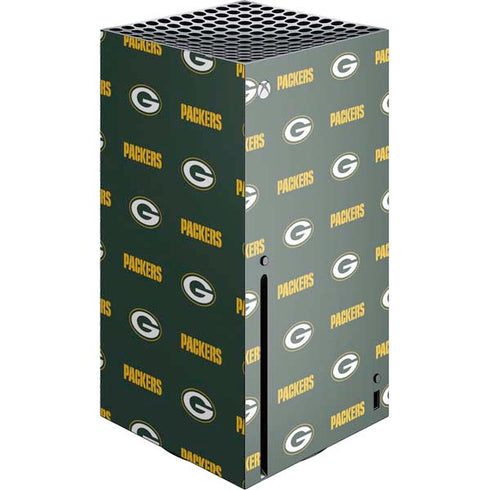 NFL Green Bay Packers Blitz Series Xbox Series X Console Skin