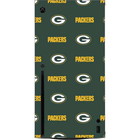NFL Green Bay Packers Blitz Series Xbox Series X Console Skin