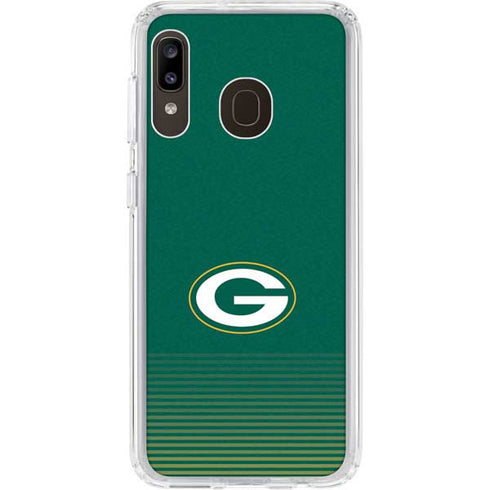 NFL Green Bay Packers Breakaway Galaxy A20 Clear Case