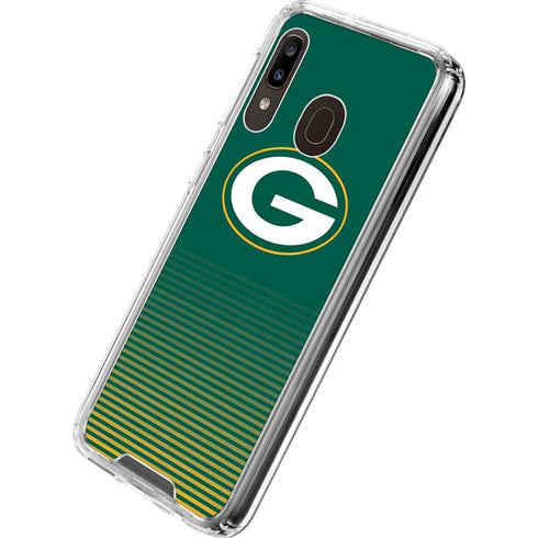 NFL Green Bay Packers Breakaway Galaxy A30 Clear Case