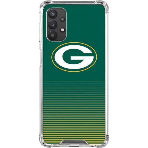 NFL Green Bay Packers Breakaway Galaxy A32 5G Clear Case