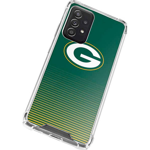 NFL Green Bay Packers Breakaway Galaxy A52 5G Clear Case