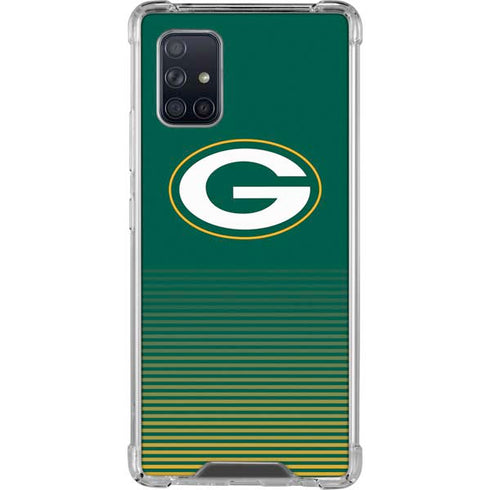 NFL Green Bay Packers Breakaway Galaxy A71 5G Clear Case