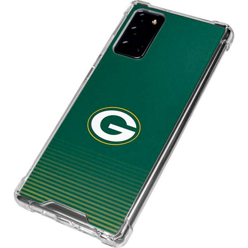 NFL Green Bay Packers Breakaway Galaxy Note20 5G Clear Case