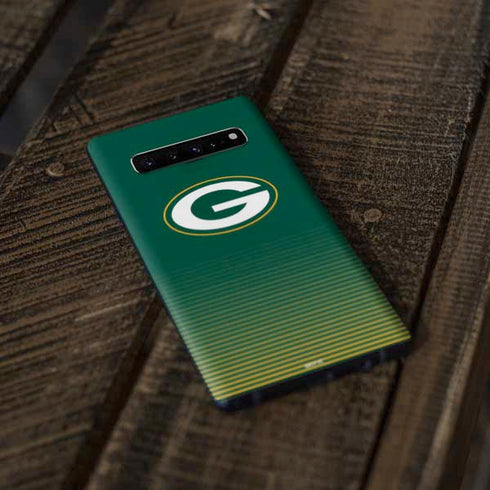 NFL Green Bay Packers Breakaway Galaxy S10 Plus Skin