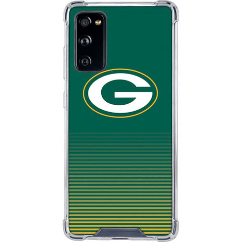 NFL Green Bay Packers Breakaway Galaxy S20 FE Clear Case