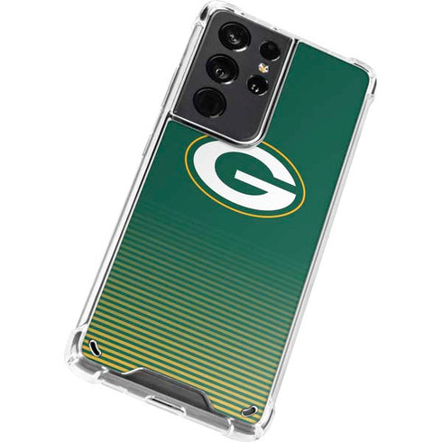 NFL Green Bay Packers Breakaway Galaxy S21 Ultra 5G Clear Case