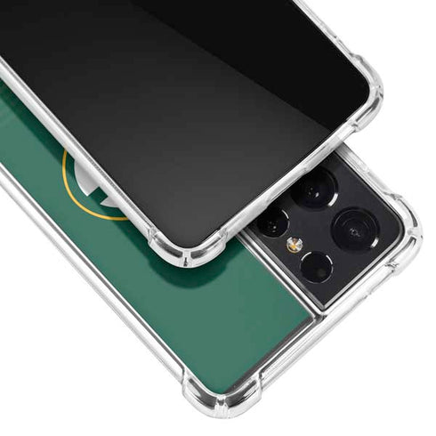 NFL Green Bay Packers Breakaway Galaxy S21 Ultra 5G Clear Case